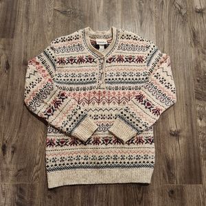 Northern Reflections Multicolor Patterned Sweater
